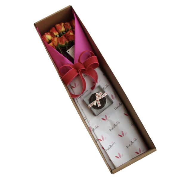 Caja De Rosas Momento Terely Momento Terely